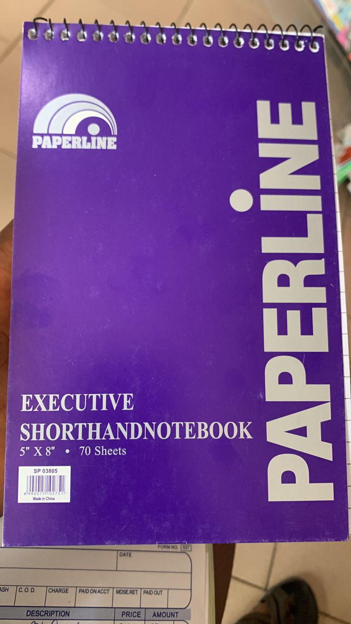 Paperline Executive Shorthand Notebook