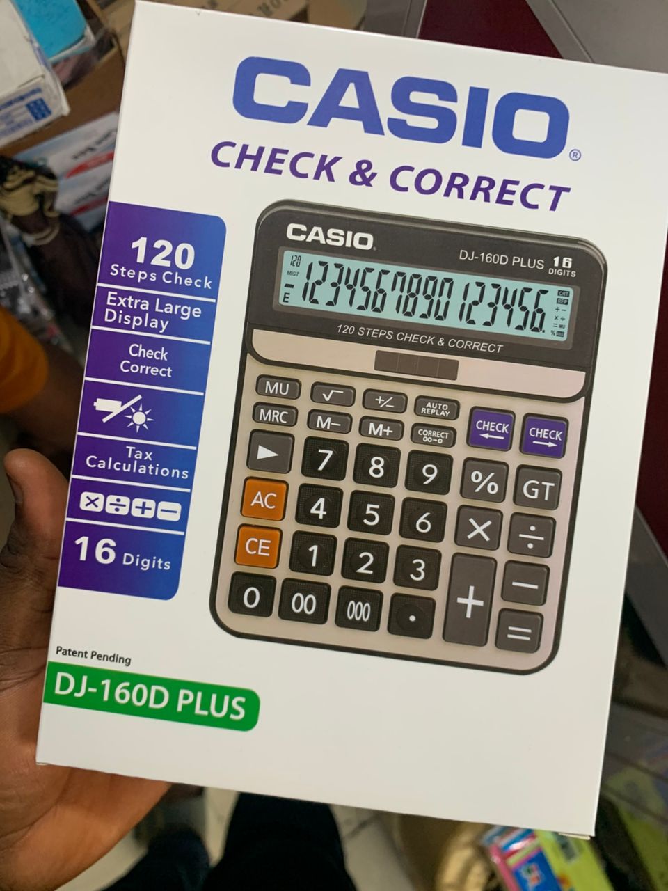 Casio DJ-160D Plus Calculator