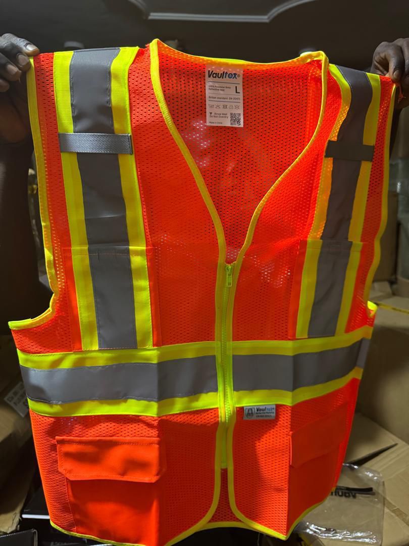 Vaultex Hi-Vis Reflective Safety Vest