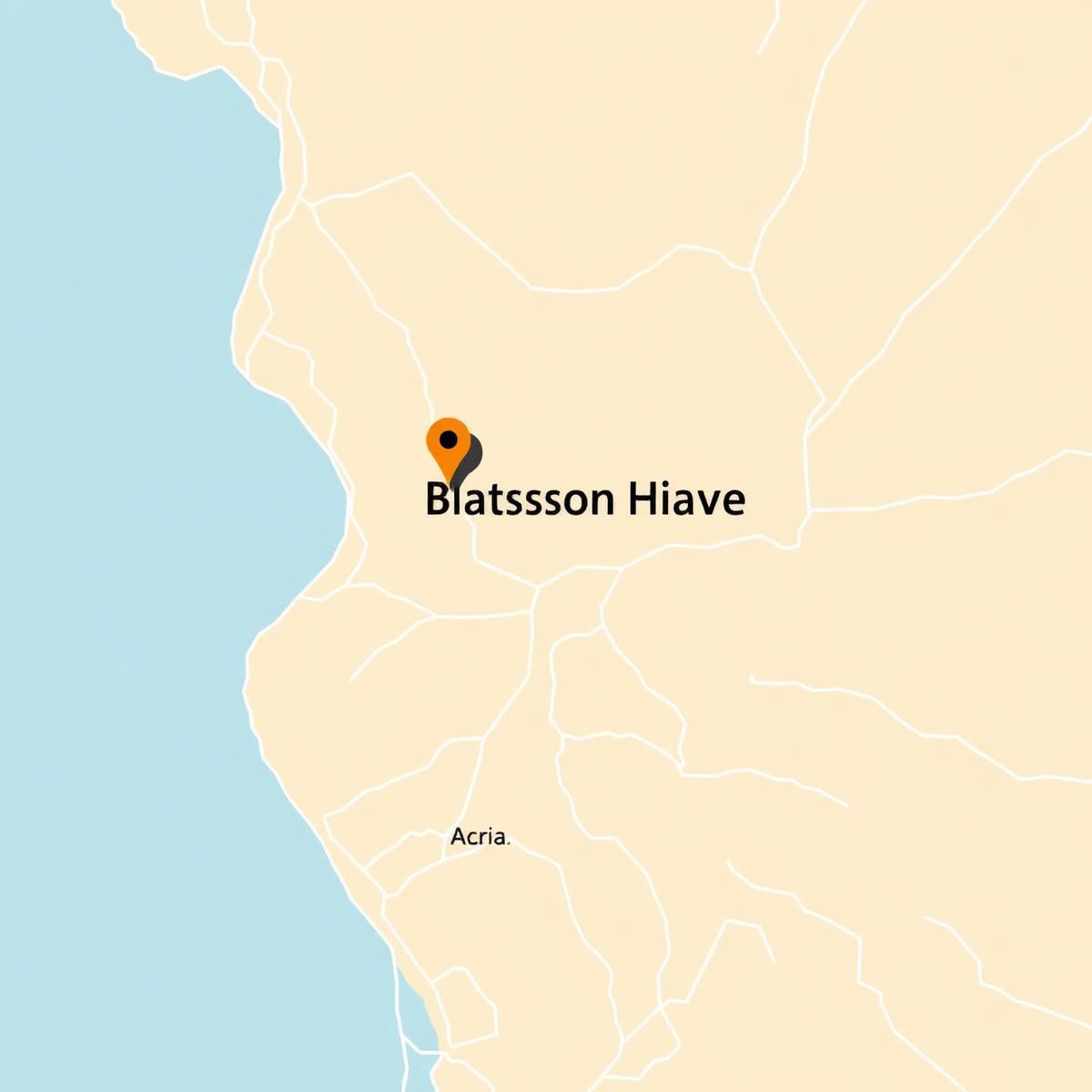 Map showing Elisco Books locations in Baatsona and Amasaman
